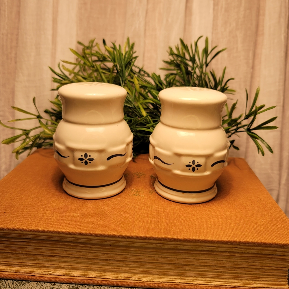 Longaberger Salt and Pepper Shakers